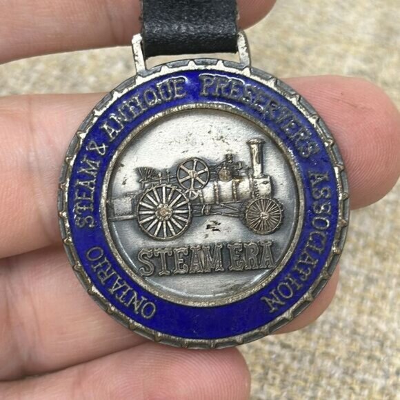 Antique Ontario steam antique preservers association fob watch - Picture 3 of 3
